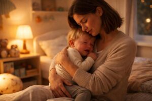 découvrez des conseils pratiques pour apaiser les pleurs du soir et instaurer un coucher serein pour votre enfant.