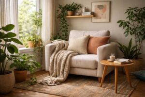 découvrez comment aménager un coin détente confortable et apaisant chez vous pour profiter pleinement de vos moments de repos.