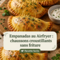 Des empanadas croustillantes dans un Airfryer, dorées et prêtes à servir.