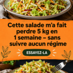 Salade légère et colorée, idéale pour une alimentation saine et équilibrée