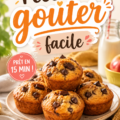 Desserts variés préparés pour un goûter familial facile et gourmand.