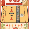 Enfants jouant au jeu La Muraille de Chine, riant et s'amusant dans un parc.