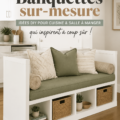 Une banquette DIY confortable et colorée dans une cuisine moderne