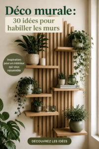 Un mur décoré avec des œuvres d'art variées et des couleurs chaleureuses