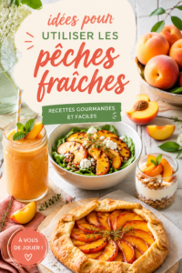 Assiette de pêches fraîches, prêtes à être dégustées.
