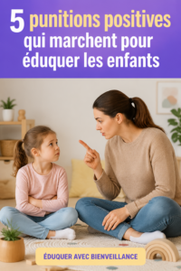 Une maman discutant avec ses enfants dans un cadre familial chaleureux.