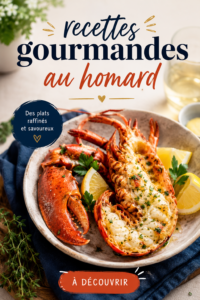 Un plat élégant de homard avec des légumes colorés