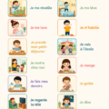Une famille jouant à un jeu de mots ensemble pour enrichir leur vocabulaire