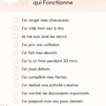 Une mère et son enfant créent ensemble une routine après l'école.