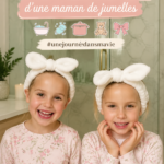 Maman et ses jumeaux, moment de détente avec des éléments ASMR après l'école.