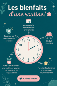 Une maman et ses enfants profitant d'une routine familiale bien organisée