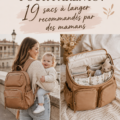 Sac à dos pratique pour maman avec affaires de bébé