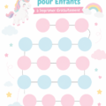 Tableau de récompenses colorful pour enfants à imprimer, motivant et éducatif.