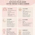 Enfant paisiblement endormi dans son lit
