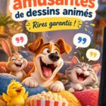 Image d'une sélection de citations amusantes de dessins animés pour le plaisir familial.