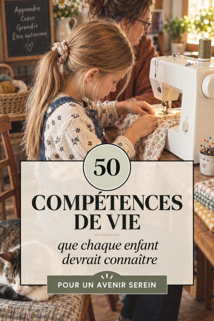 Enfant apprenant une compétence de vie essentielle, jouant et s'amusant dans un environnement chaleureux.
