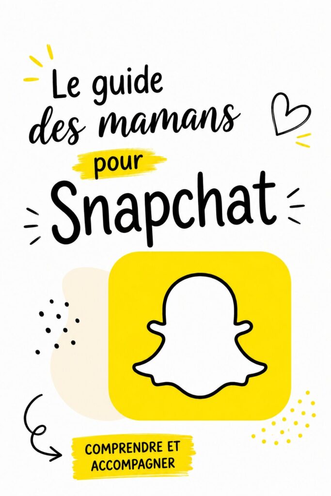 Mamans utilisant Snapchat ensemble, sourire aux lèvres, illustrant la convivialité de l'application.