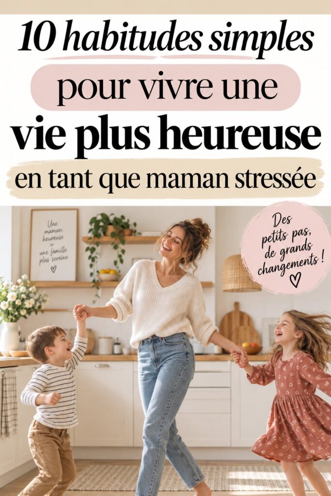 Image d'une maman heureuse, profitant d'un moment de détente en plein air.