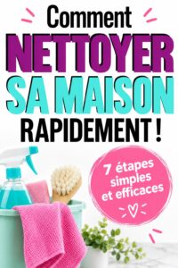 Femme nettoyant son salon avec efficacité