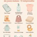 Sac à couches bien rempli avec les essentiels pour une nouvelle maman