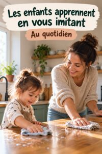 Enfants jouant ensemble et apprenant dans un cadre ludique.