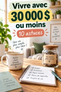Famille heureuse ensemble en train de gérer leur budget à la maison.