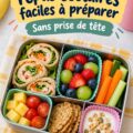 Des déjeuners scolaires préparés avec amour, colorés et appétissants.