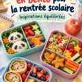 Repas en bento colorés et créatifs pour la rentrée scolaire